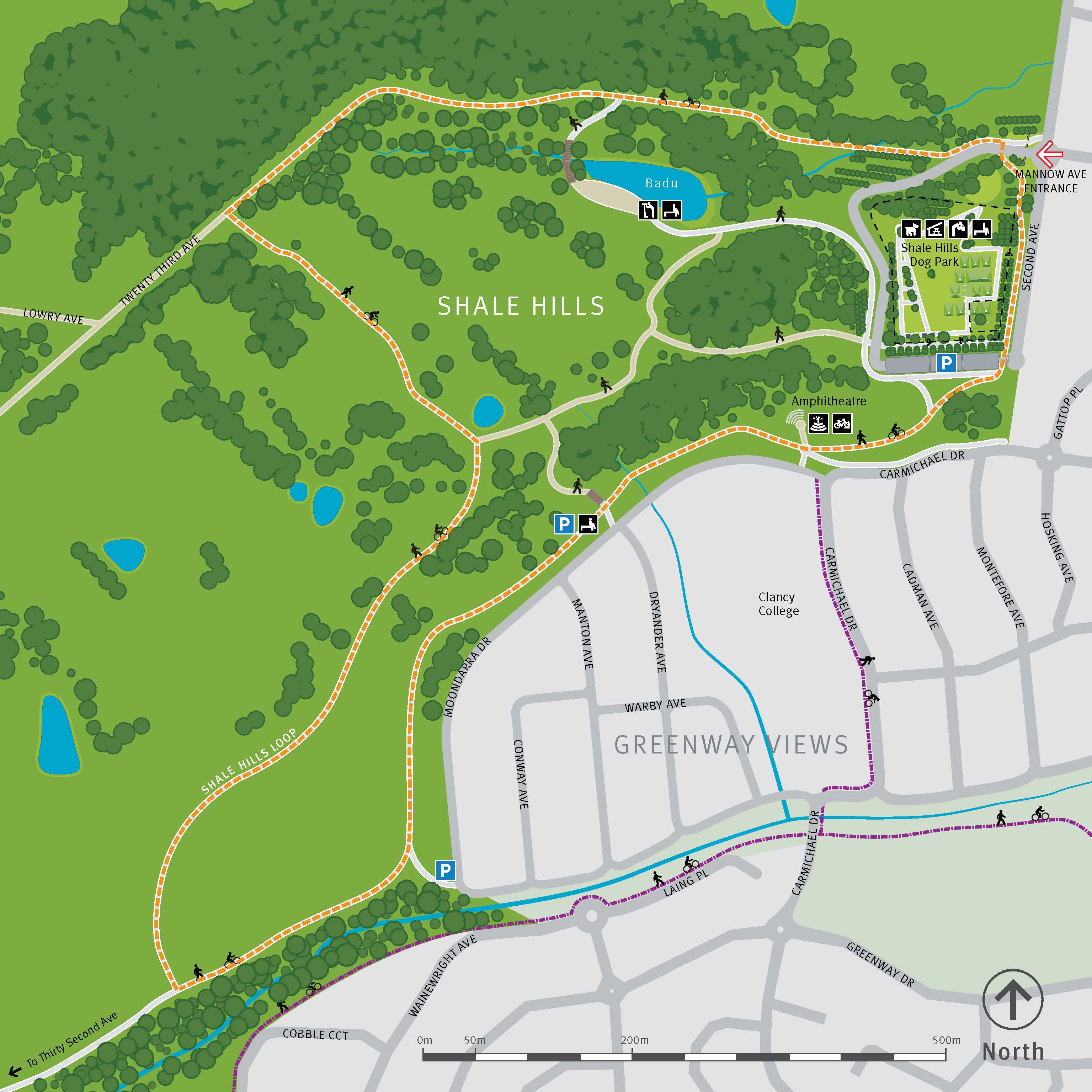 Shale Hills map